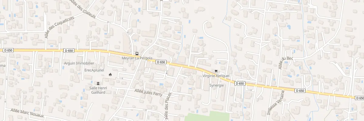 Plan du 121 Av Mal de Lattre de Tassigny à Gujan-Mestras