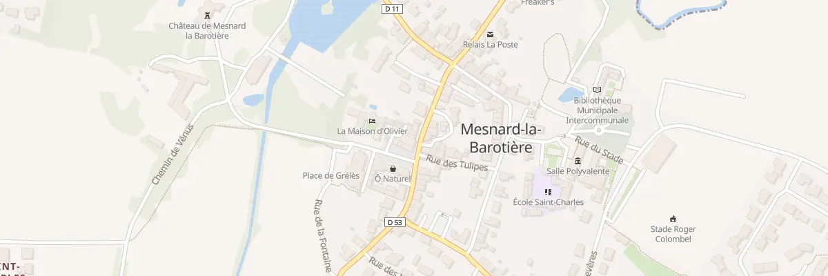 Plan du 22 Gr Grand Rue à Mesnard-la-Barotière