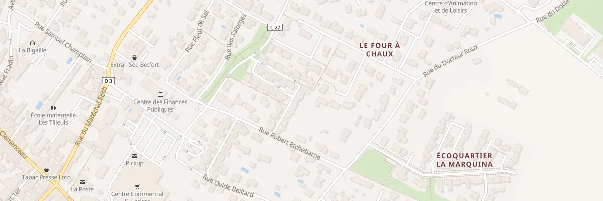 Plan du 9 Rue de la Patelle à Marennes-Hiers-Brouage