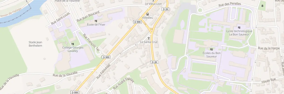 Plan du 5 Rue Falourdel à Saint-Lô