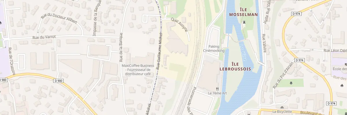 Plan du 50 Rue Guillaume Michel à Saint-Lô