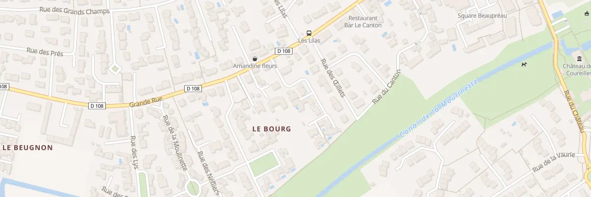 Plan du 2B Rue des Églantines à Périgny