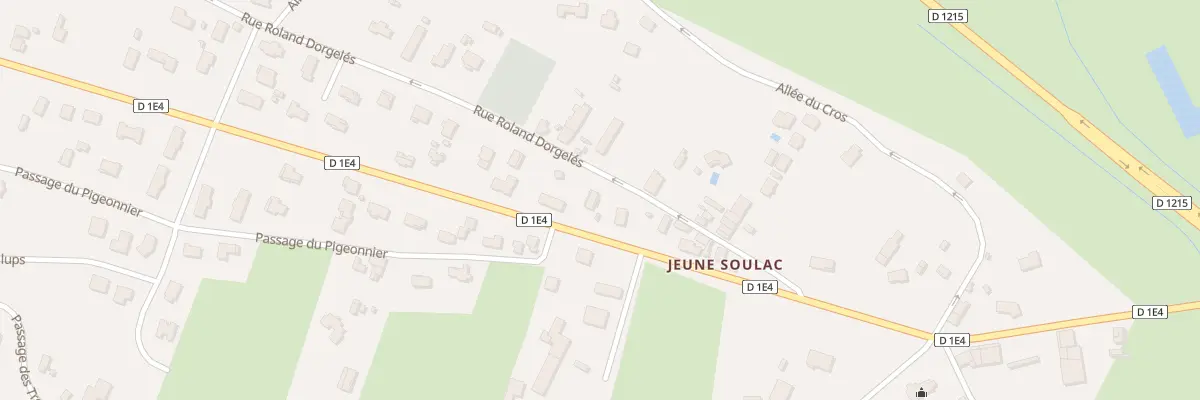 Plan du 112 Rue Roland Dorgelés à Soulac-sur-Mer