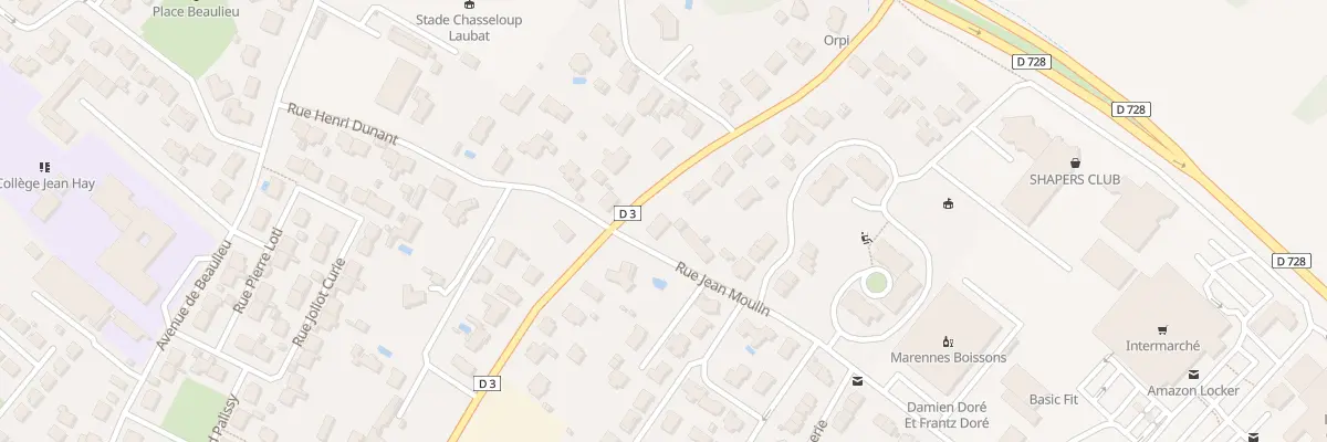 Plan du 18 Rue des Frères Jabouille à Marennes-Hiers-Brouage