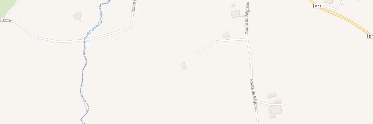 Plan du 155 Che de Larxalia à Masparraute