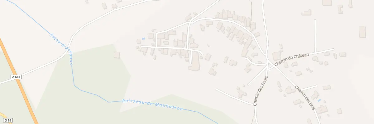 Plan du 8 Chem du Chateau d’Eau à Oeyregave