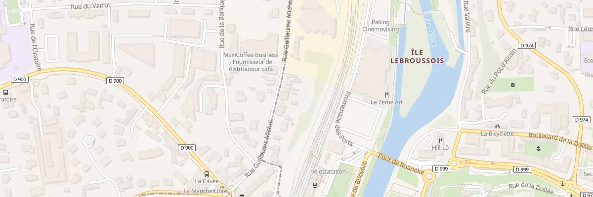 Plan du 34 Rue Guillaume Michel à Saint-Lô