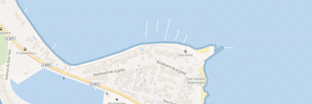 Plan du 15 Bd de la Jetée à Fouras