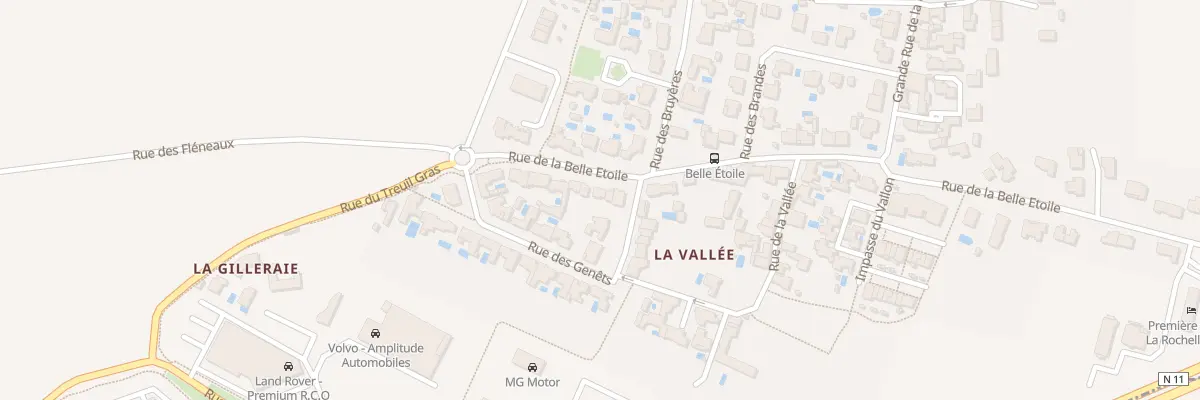 Plan du 6B Rue de la Belle Etoile à Puilboreau