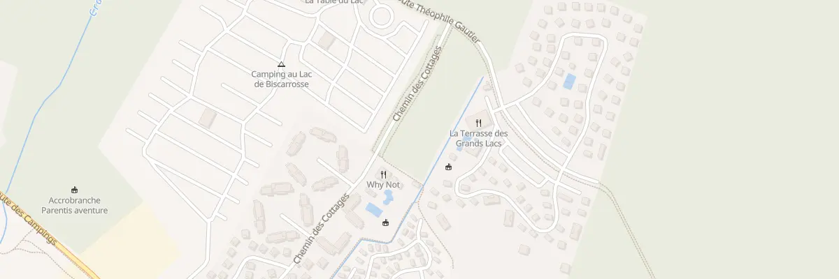 Plan du 380 Rte Theophile Gauthier à Parentis-en-Born