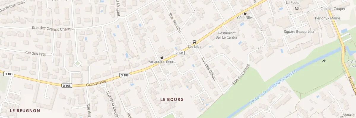 Plan du 37B Gr Grande Rue à Périgny