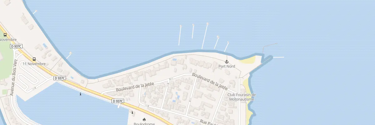 Plan du 17 Bd de la Jetée à Fouras