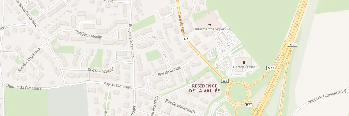 Plan du 27 Rue Raymond Le Barilly (Isigny à Isigny-sur-Mer