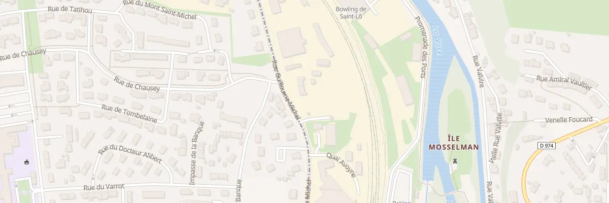 Plan du 70 Rue Guillaume Michel à Saint-Lô