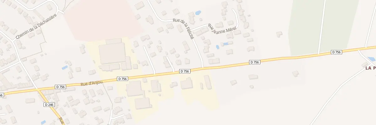 Plan du 114 Rue d’Anjou (Geste) à Beaupréau-en-Mauges