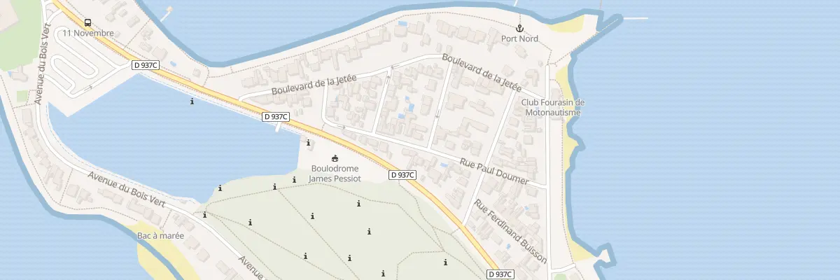 Plan du 17 Rue Paul Doumer à Fouras