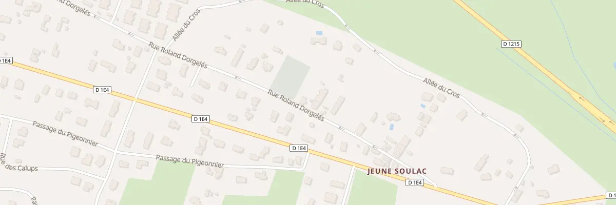 Plan du 95 Rue Roland Dorgelés à Soulac-sur-Mer
