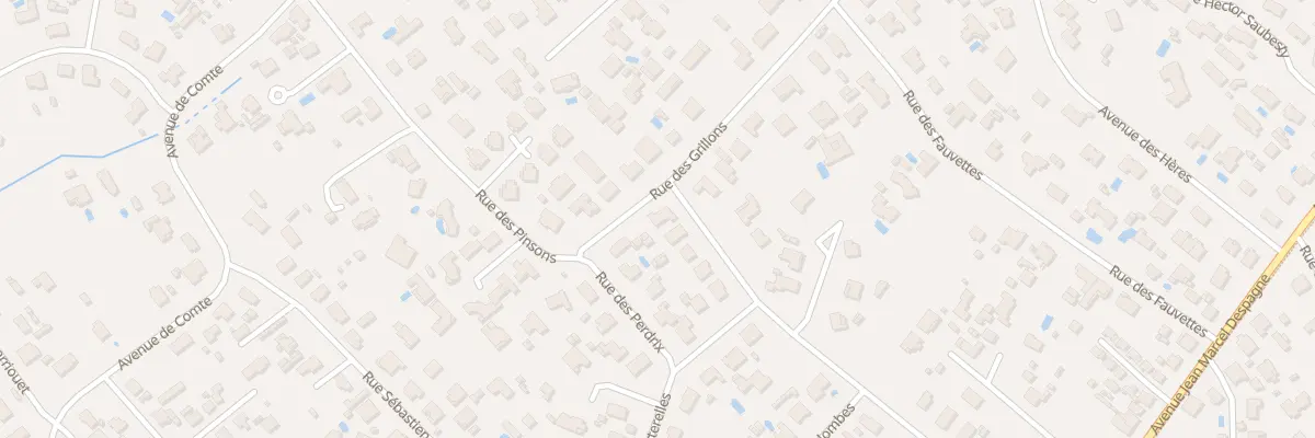 Plan du 27 Rue des Grillons à Andernos-les-Bains