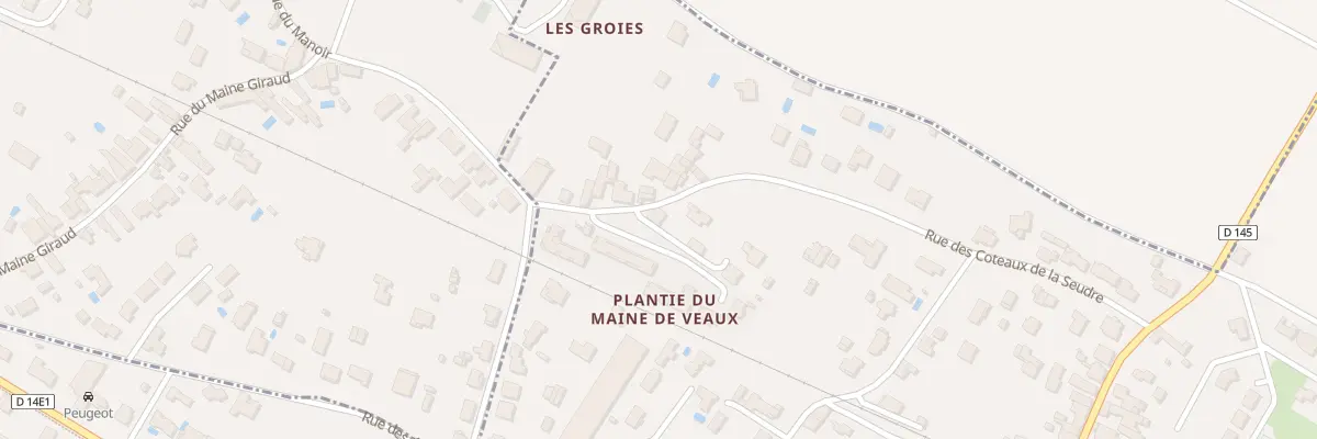 Plan du 4 Rue des Coteaux de la Seudre à Étaules