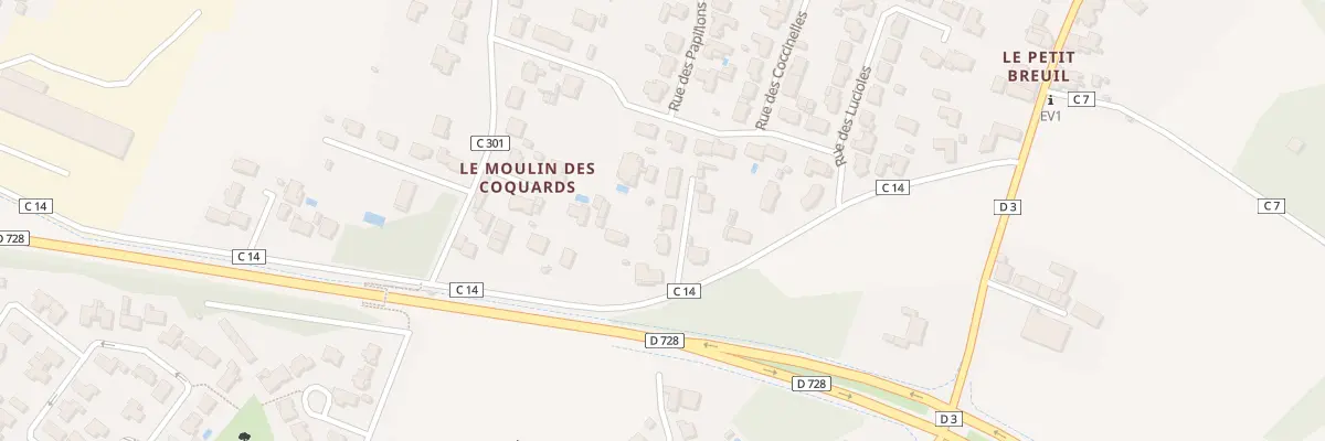 Plan du 20 Rue du Moulin des Coquards à Marennes-Hiers-Brouage