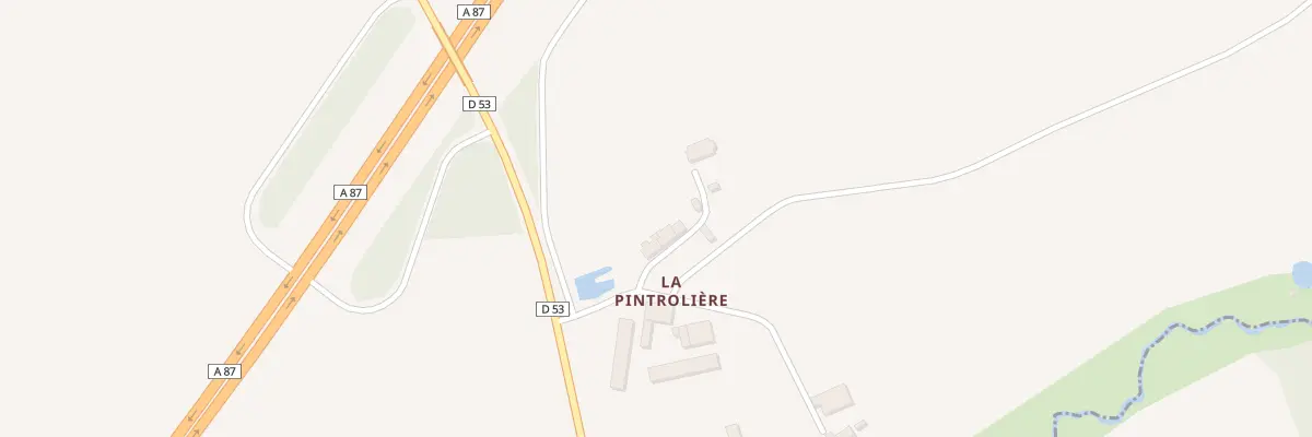Plan du 3 La Pintrolière à Beaurepaire