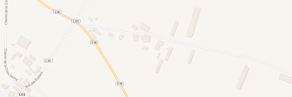 Plan du 8 Le Champ Verse à Sainte-Cécile