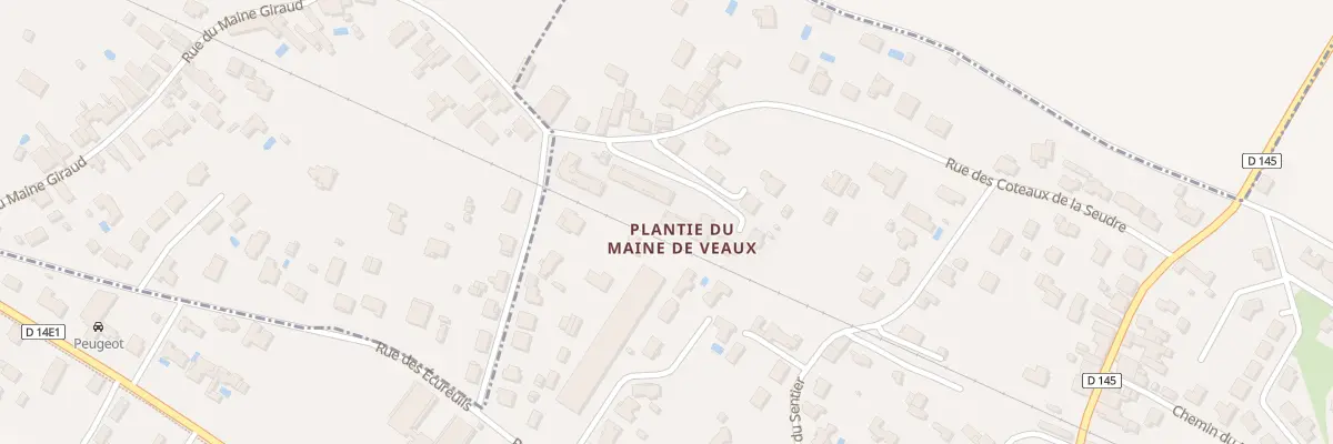 Plan du 2 Rue des Coteaux de la Seudre à Étaules
