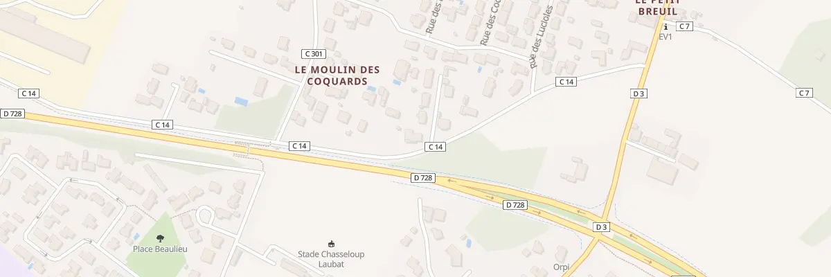 Plan du 24 Rue du Moulin des Coquards à Marennes-Hiers-Brouage