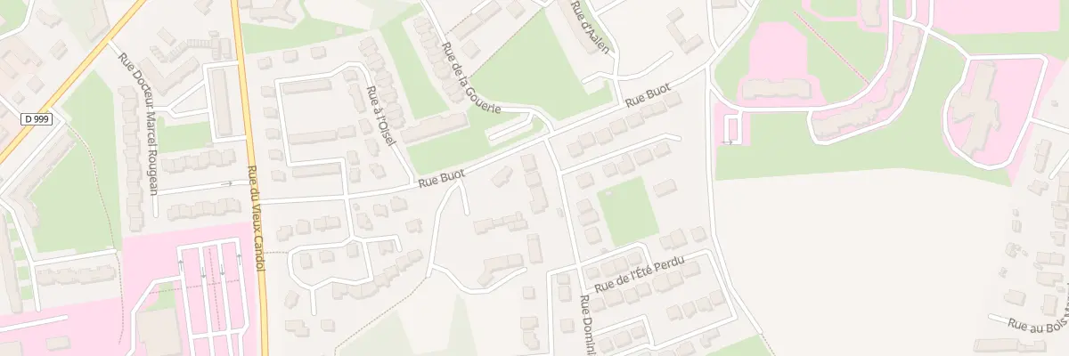 Plan du 28 Rue Dominique Laboubée à Saint-Lô