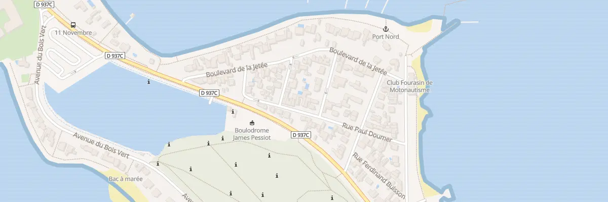 Plan du 21 Rue Paul Doumer à Fouras