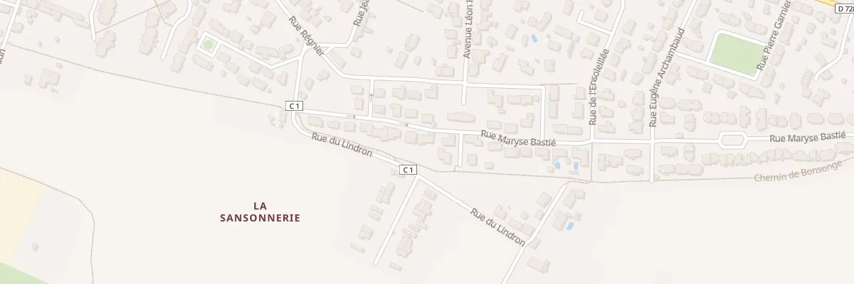 Plan du 15 Rue Maryse Bastie à Marennes-Hiers-Brouage