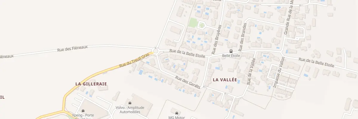 Plan du 2B Rue de la Belle Etoile à Puilboreau