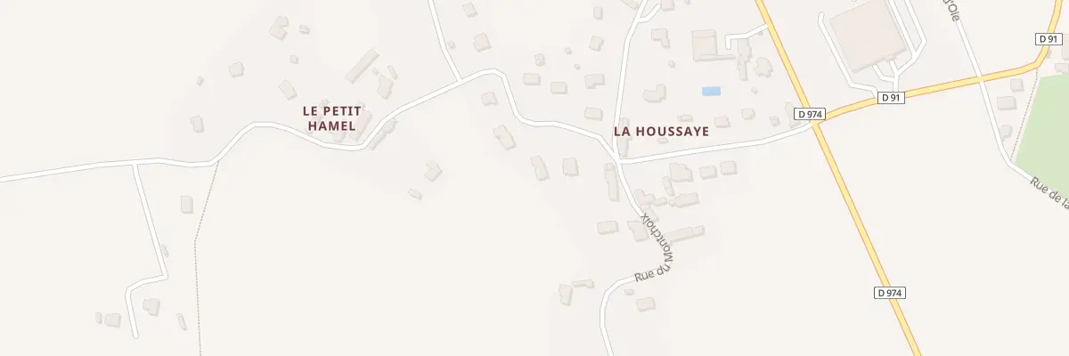 Plan du 7 La Houssaye à Saint-Georges-Montcocq