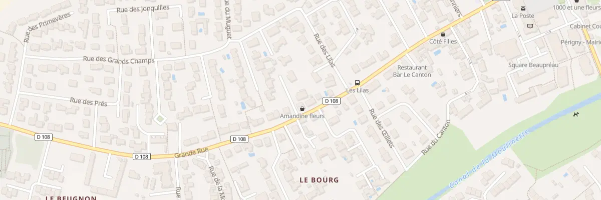 Plan du 32A Gr Grande Rue à Périgny