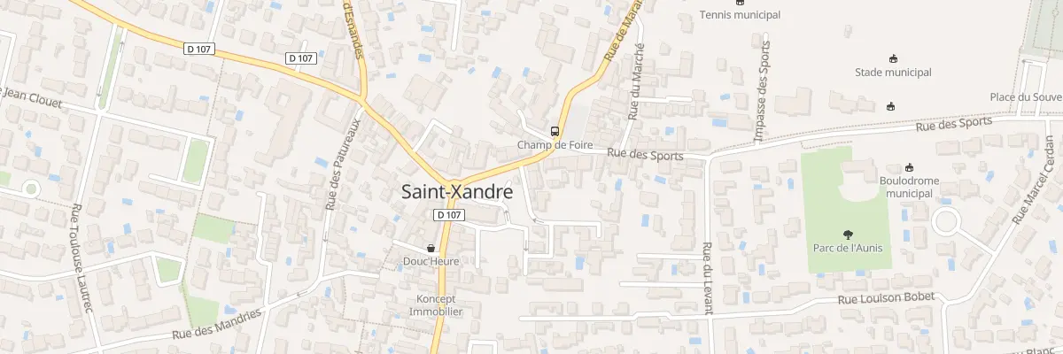 Plan du 2 Rue de Marans à Saint-Xandre