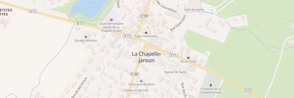 Plan du 1 Rue de Cimette à La Chapelle-Fleurigné