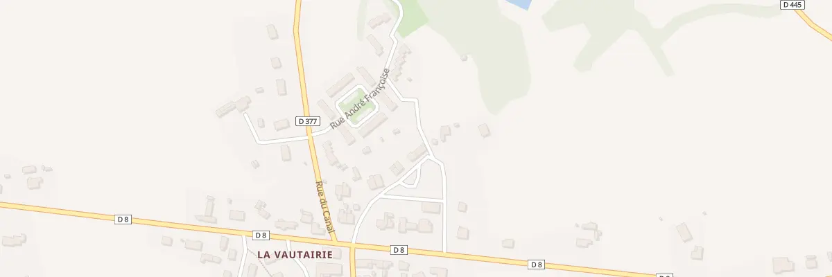 Plan du 13 Rue Fontaine du Boscq à Saint-Fromond