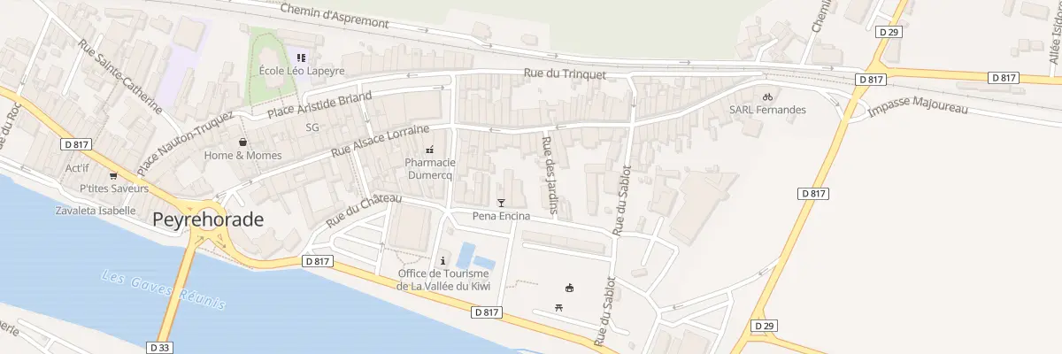 Plan du 64 Rue Lembarry à Peyrehorade