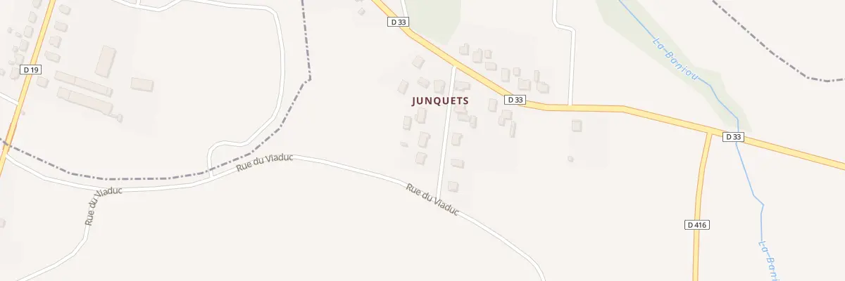 Plan du 61 Che du Biot à Oeyregave