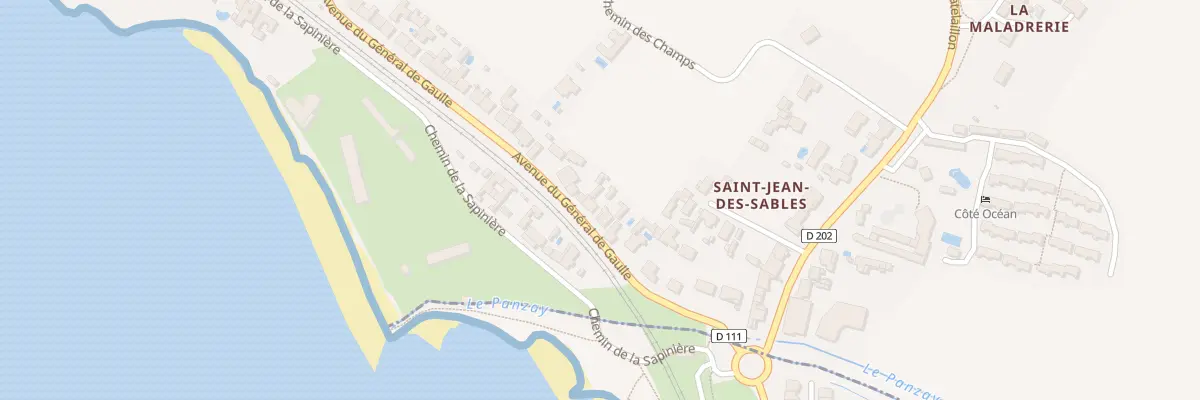 Plan du 101 Av du Général de Gaulle à Angoulins