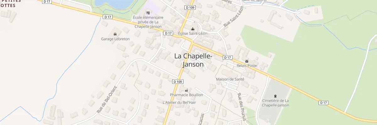 Plan du 9 Rue de Cimette à La Chapelle-Fleurigné