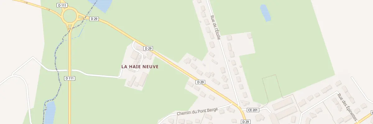 Plan du 26 Rue de l’Océane à Mondevert
