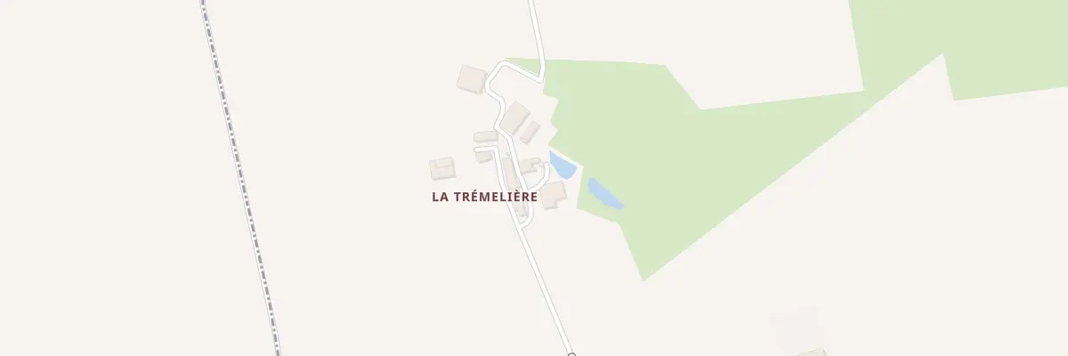 Plan du 276 Che de la Tremelière à La Selle-Craonnaise