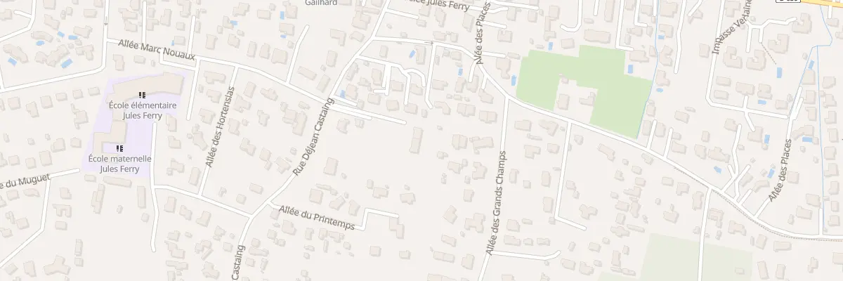 Plan du 19B Rue Dejean Castaing à Gujan-Mestras