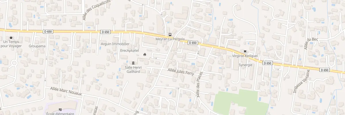 Plan du 3 Rue Dejean Castaing à Gujan-Mestras