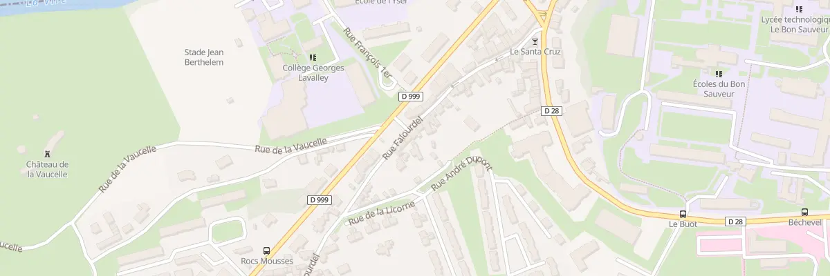 Plan du 37 Rue Falourdel à Saint-Lô