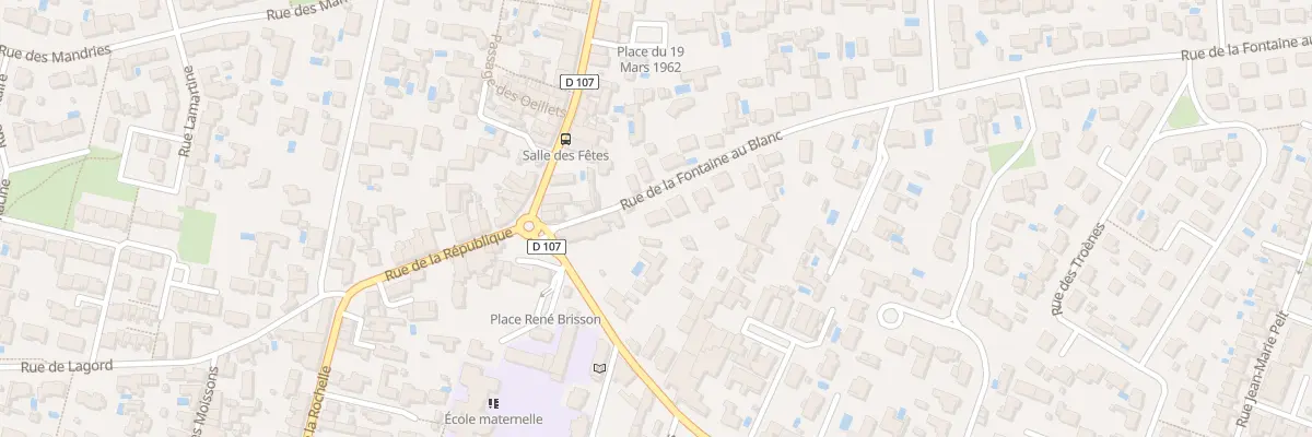 Plan du 4 Rue de la Fontaine au Blanc à Saint-Xandre