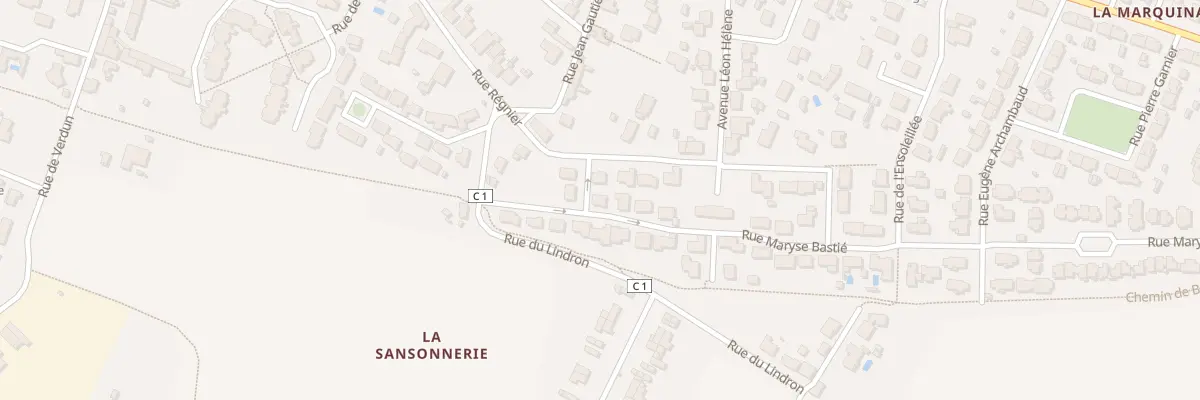 Plan du 4 Rue Maryse Bastie à Marennes-Hiers-Brouage