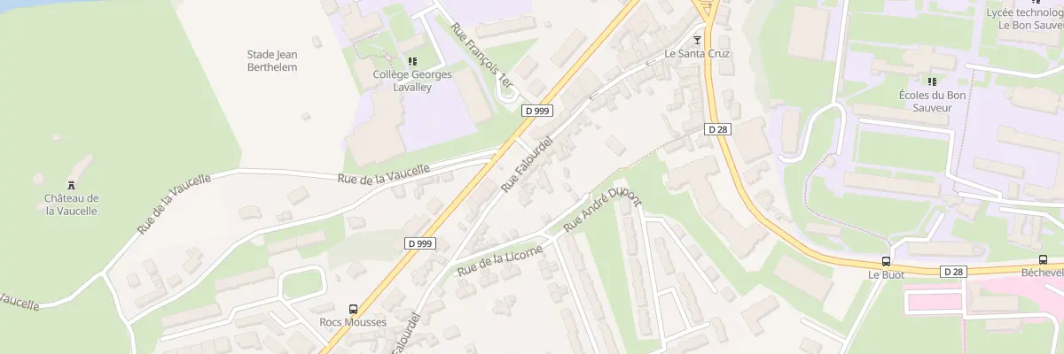 Plan du 39 Rue Falourdel à Saint-Lô