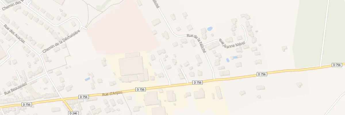 Plan du 108 Rue d’Anjou (Geste) à Beaupréau-en-Mauges